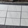 Carrara White 18x36 Honed Marble Tile 1