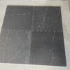 Nero Marquina 18x18 Black Square Honed Marble Tile 2