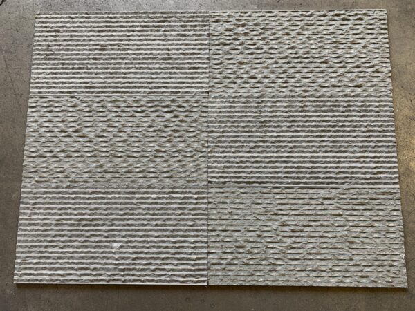Inca Gray Basalt 12x24 Grooved Tile 5