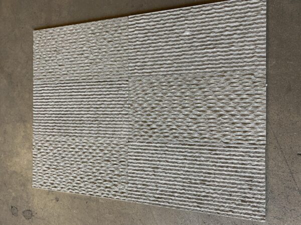 Inca Gray Basalt 12x24 Grooved Tile 1