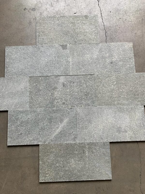 Pietra Basaltina 18x36 Gray Flamed Basalt Tile 1