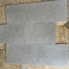 Graphite Antiqued Bushammered Chiseled Edge 16x24 Gray Limestone Tile 4