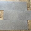 Graphite Antiqued Bushammered Chiseled Edge 16x24 Gray Limestone Tile 3