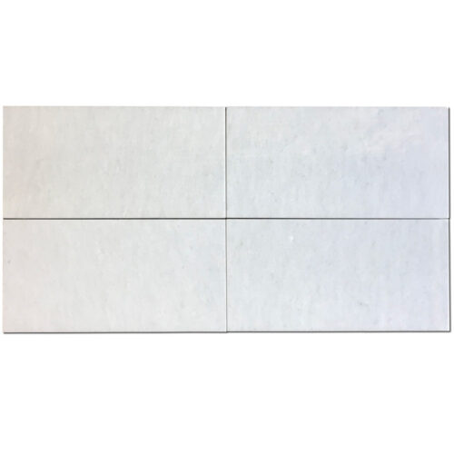 Polar White 12x24 Rectangle Polished Marble Tile 0