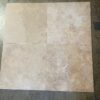 Walnut Filled And Honed 18x18 and Travertine Tile 4