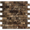 Emperador Dark Polished Marble Mosaic 0