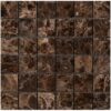 Emperador Dark Polished Marble Mosaic 1