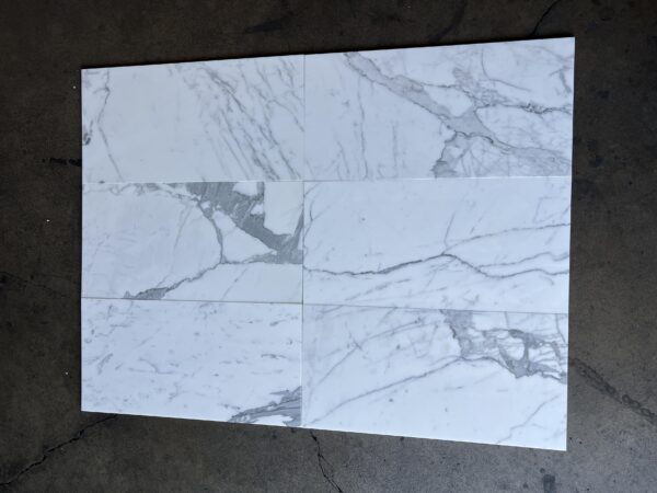 Calacatta Gold 12x24 Polished Marble Tile 0