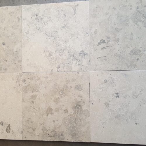 Jura Gray 12x12 Square Honed Limestone Tile 0