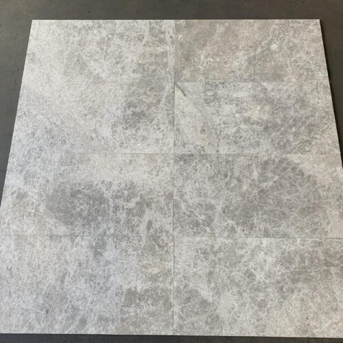 Valensa Gray 12x24 Rectangle Honed Marble Tile