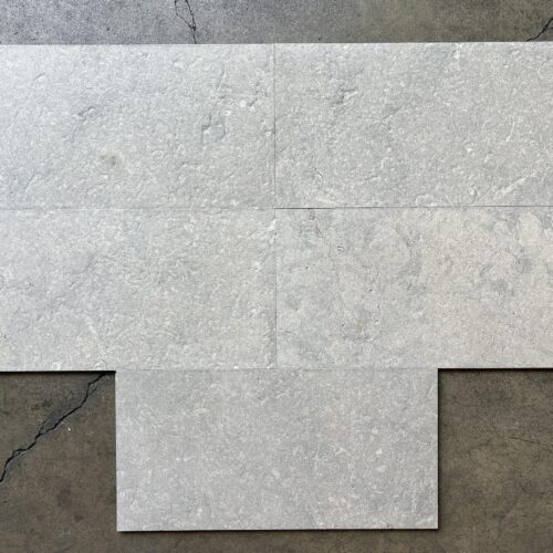 Graphite 12x24 Antiqued (Brushed) Limestone Tile 0