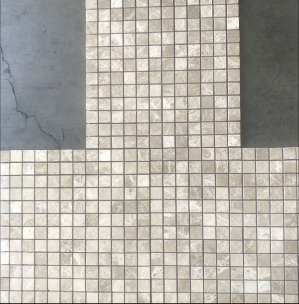 Emperador Light Polished Marble Mosaic