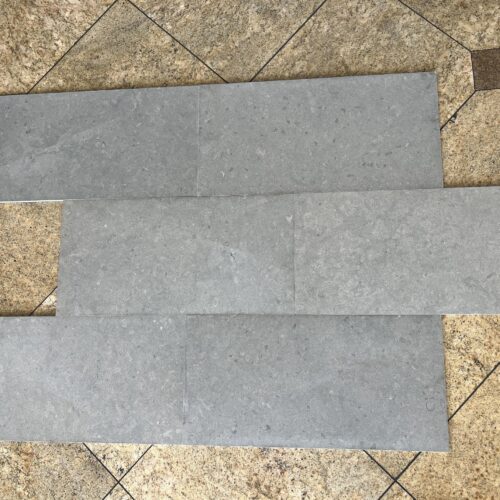 Nova Blue 12x24 Rectangle Honed Limestone Tile 0