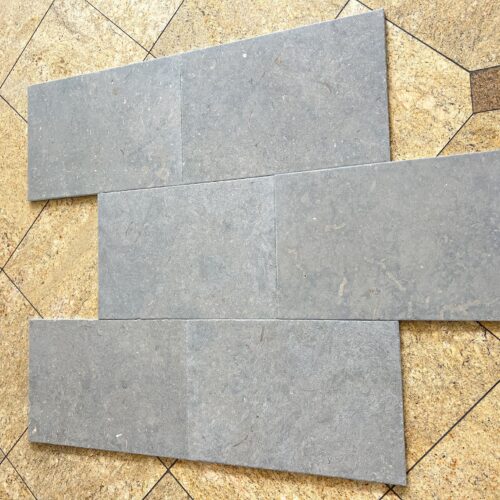 Nova Blue 16x24 Rectangle Antique Limestone Tile