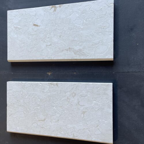 Cardinal Beige 12x24 Tumbled Limestone Pool Coping 0