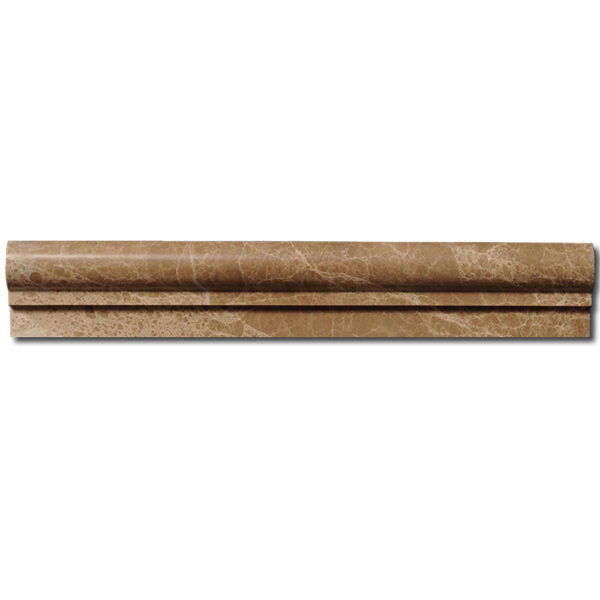 Emperador Light 2x12 Marble Trim 1