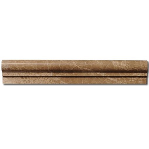 Emperador Light 2x12 Marble Trim 3