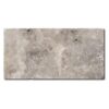 Silver Tumbled 3x6 Travertine Tile 1