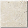 Ivory Tumbled 6x6 Travertine Tile 0