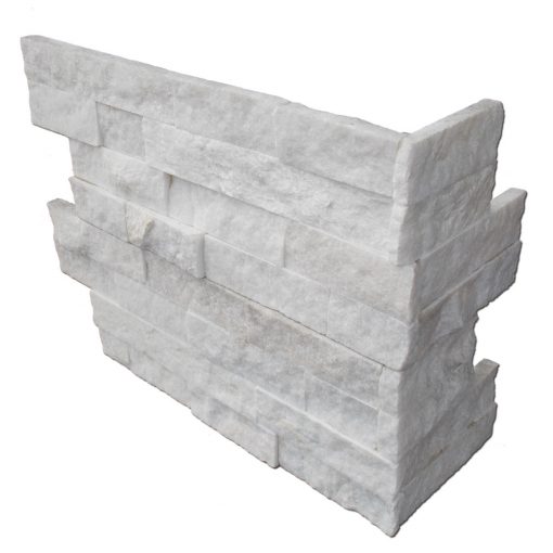 Ice (Crystal) 6x18x6 Marble Ledger Corner 6