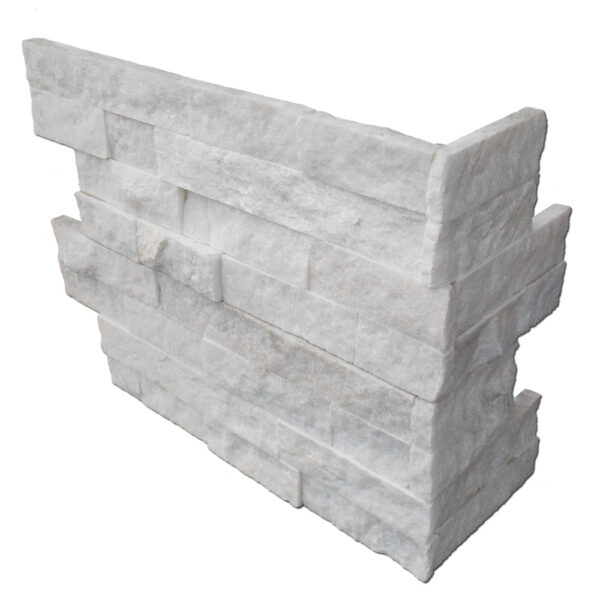 Ice (Crystal) 6x18x6 Marble Ledger Corner 2