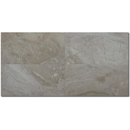 Breccia Bianco Honed 12x24 Polished Marble Tile 1