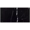 Nero Marquina 12x24 Black Polished Marble Tile 1