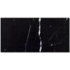 Nero Marquina 12x24 Black Polished Marble Tile 0