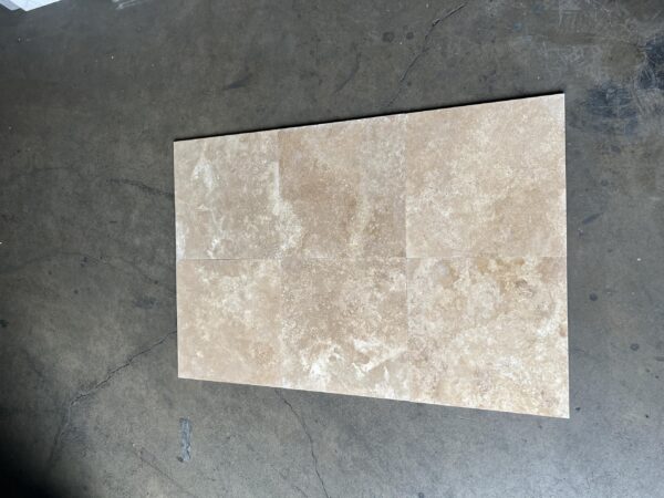 Walnut 18x18 Filled and Honed Travertine Tile 3