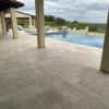 Golden Sand Pattern Brushed/Straight Edge Marble Tile 6