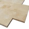 Ivory Versailles Pattern Tumbled Travertine Paver 1