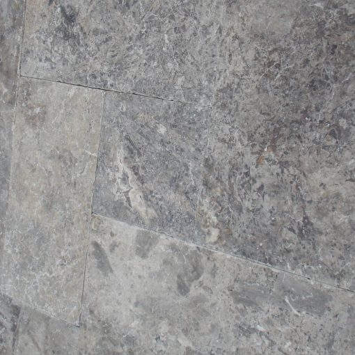 Silver Versailles Pavers Tumbled Pattern Travertine Paver 3