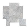 Silver Versailles Pavers Tumbled Pattern Travertine Paver 2