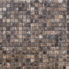 Emperador Dark Tumbled Marble Mosaic 0