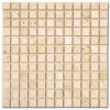 Ivory Mosaic Tumbled Travertine 0