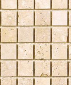 Ivory Mosaic Tumbled Travertine 5