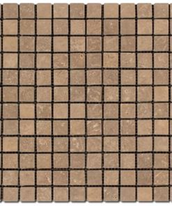 Noce Mosaic Tumbled Travertine 4