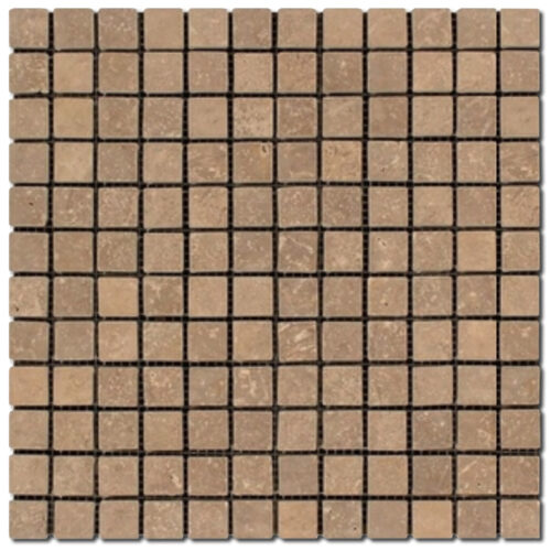 Noce Mosaic Tumbled Travertine 0