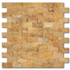 Golden Sienna Mosaic Yellow Splift-Face Travertine 0