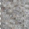 Silver Split Face Travertine Mosaic 4