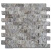 Silver Split Face Travertine Mosaic 2