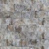 Silver Split Face Travertine Mosaic 1