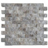 Silver Split Face Travertine Mosaic 0