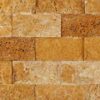 Golden Sienna Mosaic Splift-Face Travertine 3