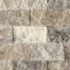 Silver Split Face Travertine Mosaic 2