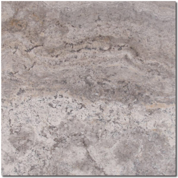 Silver Tumbled 18x18 Travertine Tile 0