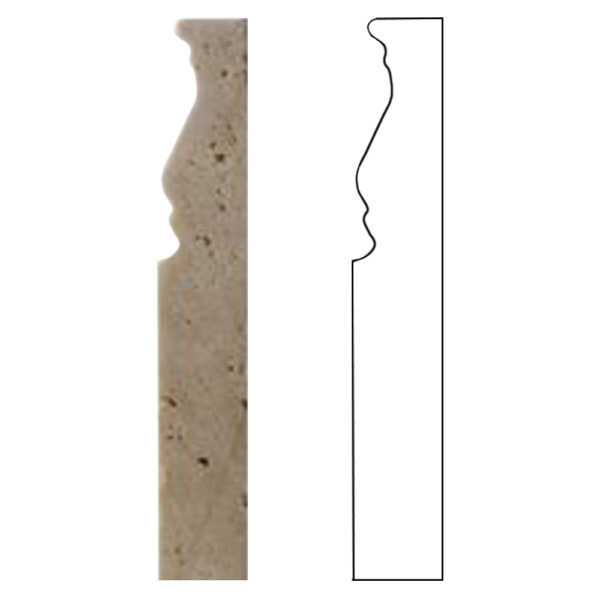 Ivory Travertine Trim 1