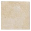 Ivory 24x24 Tumbled Travertine Paver 1