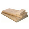 Walnut 16x24 Bullnose Tumbled Travertine Pool Coping 2