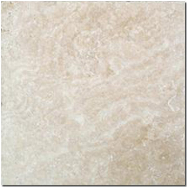 Ivory 24x24 Tumbled Travertine Tile 1